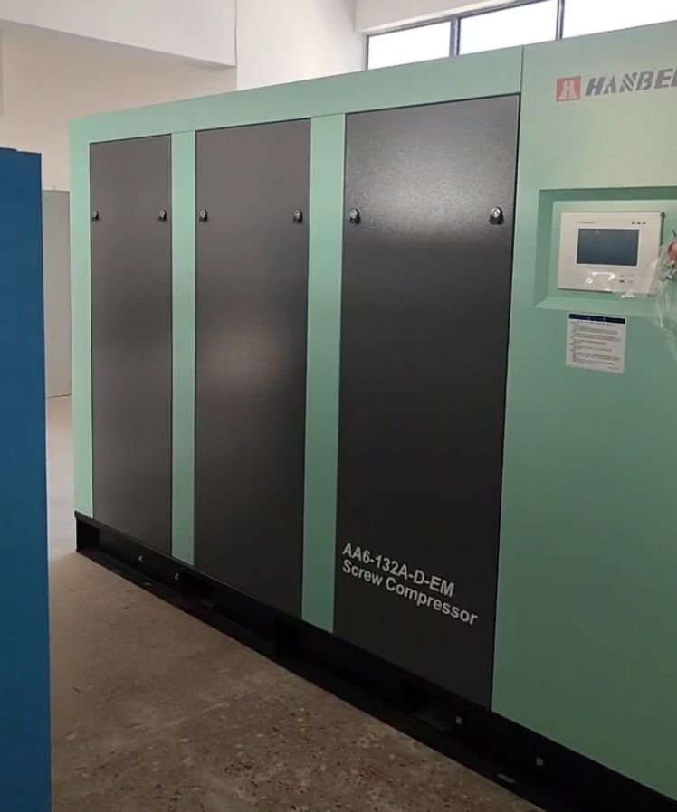 Compressor de ar de frequência variável de ímã permanente de dois estágios entregue na Tailândia, solução com eficiência energética ganha reconhecimento no exterior