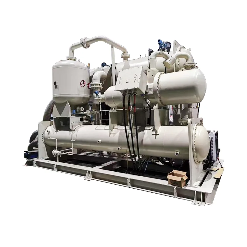 Resfriador de parafuso de filme descendente