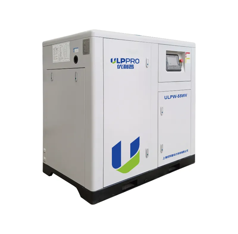 Compressor de ar lubrificado com água isento de óleo